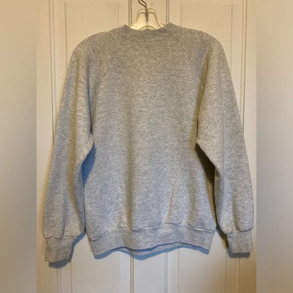 Fruit of the Loom Gray Cavalier King Charles Spaniel Graphic Sweatshirt - Picture 2 of 5